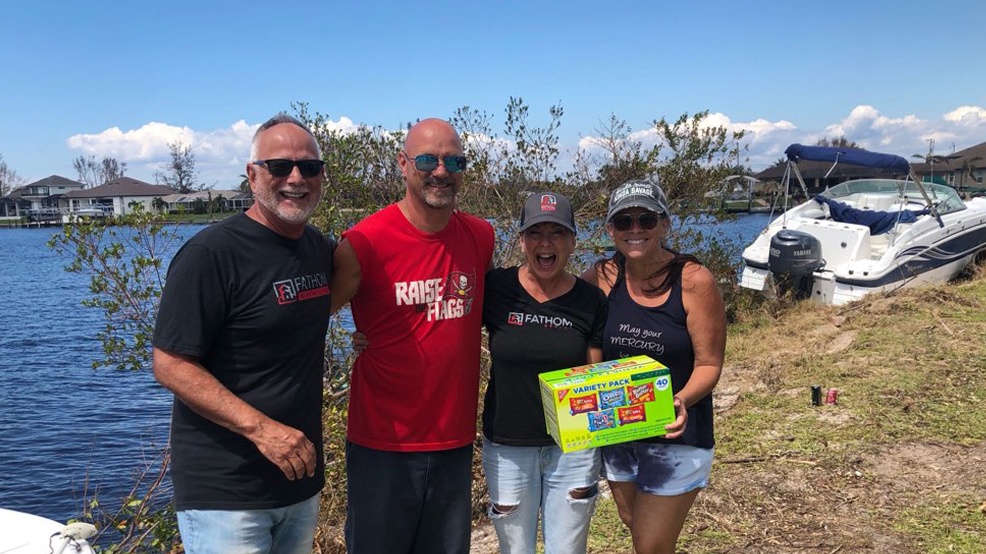 Featured image for “Florida Fathom Family Lends a Hand in Disaster Relief”