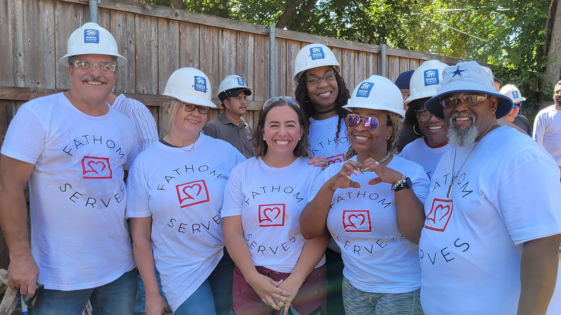 Featured image for “Building Hope Together: Fathom Serves with Habitat for Humanity in Collin County, TX”