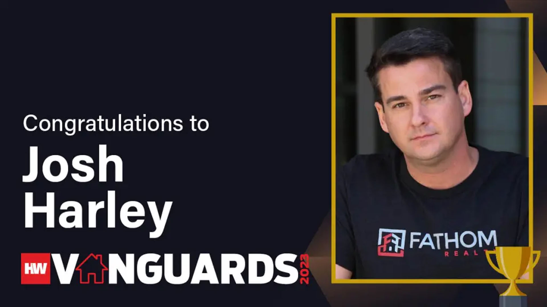 Featured image for “Josh Harley Named 2023 HousingWire Vanguard – A Visionary Leader Shaping the Housing Industry”