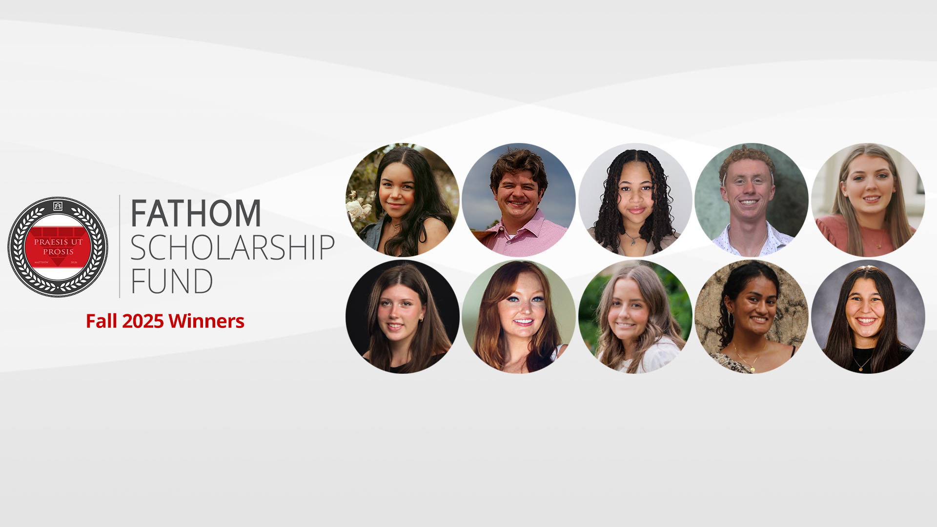 Featured image for “Meet the Fall 2025 Fathom Scholars: Celebrating 10 Remarkable Students”