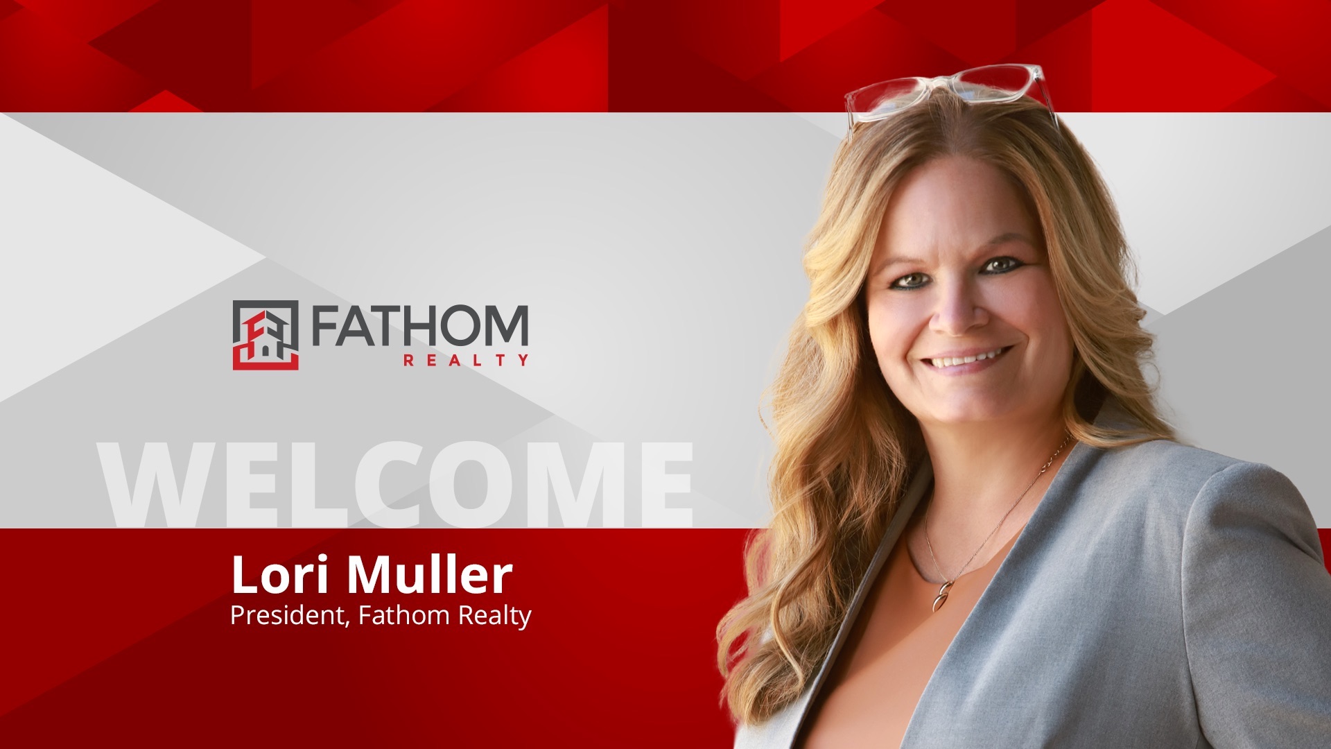 Image of Lori Muller the new President of Fathom Realty.